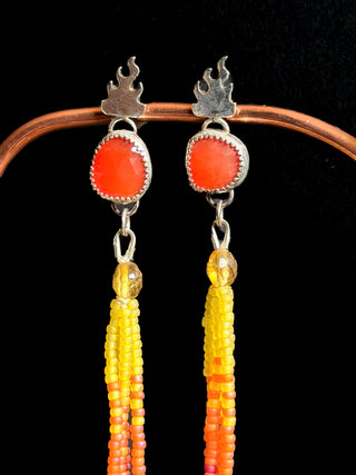 Burning Bright Earrings - ANBE Designs