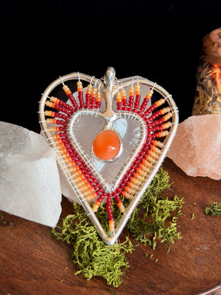 Passion Burns From Within Necklace - ANBE Designs