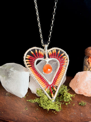 Passion Burns From Within Necklace - ANBE Designs